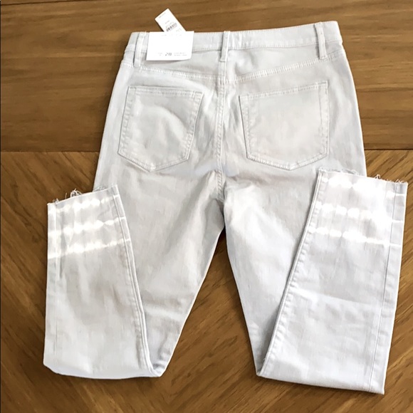 LOFT TIE DYE HIGH RISE SKINNY CROP JEANS - Picture 2 of 11